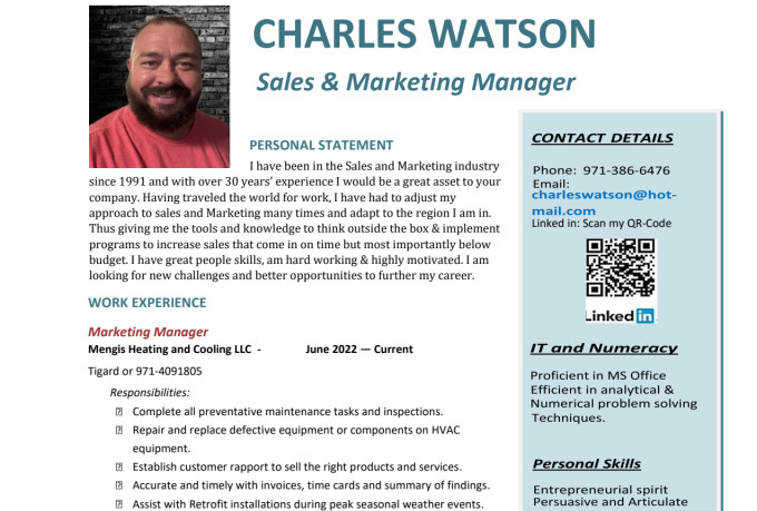 professionally write and edit your resume, cover letter